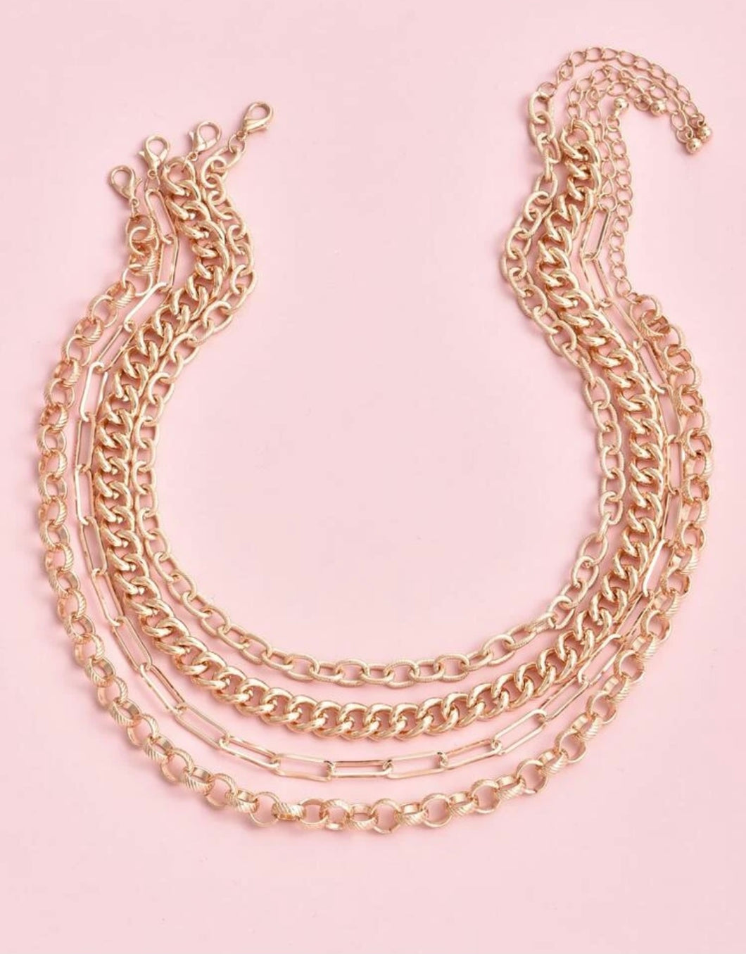 Chain Necklace Set